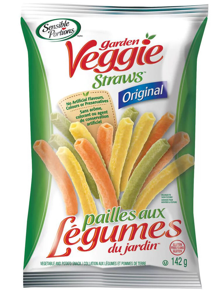 SENSIBLE PORTIONS VEGGIE STRAWS ORIGINAL 142g