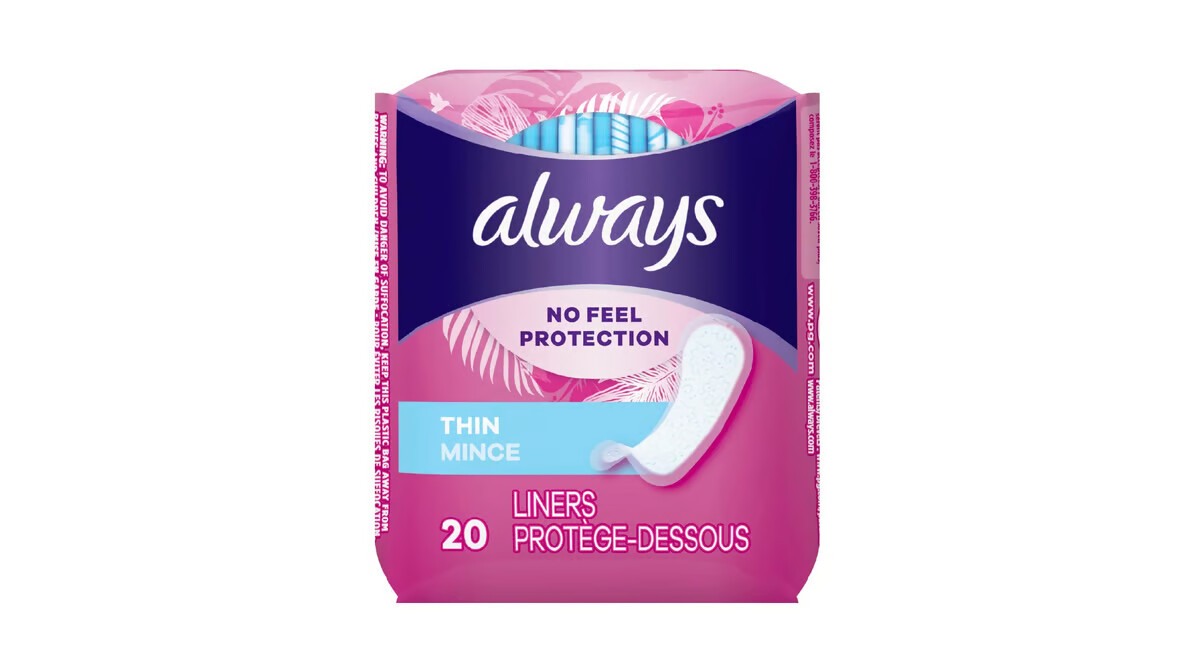 ALWAYS REG PANTY 20 LINERS