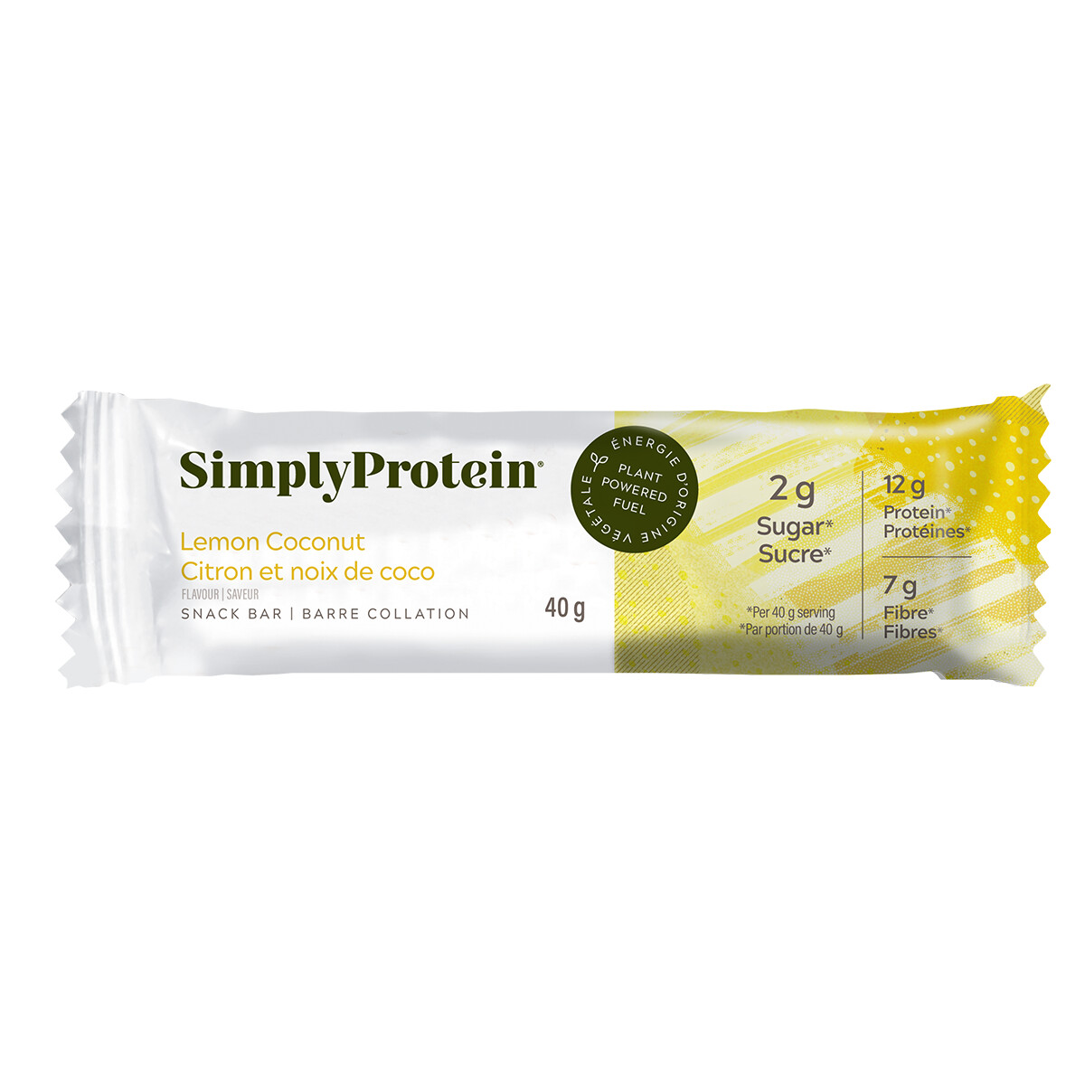 Simply Protein Plant Based Bar Lemon Coconut 40g