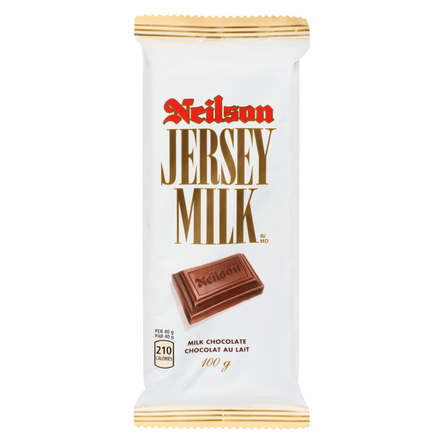 NIELSON JERSEY MILK CHOCOLATE BAR 100 g