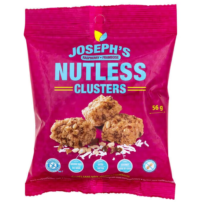 NUTLESS CLUSTERS Raspberry  56g