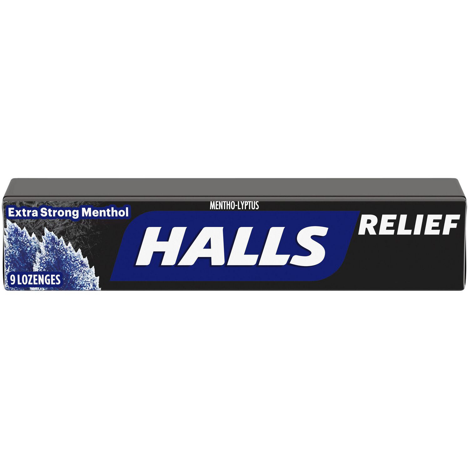 HALLS MENTHO-LYPTUS EXTRA STRONG MENTOL RELIEF Sore Throats 9 Loz