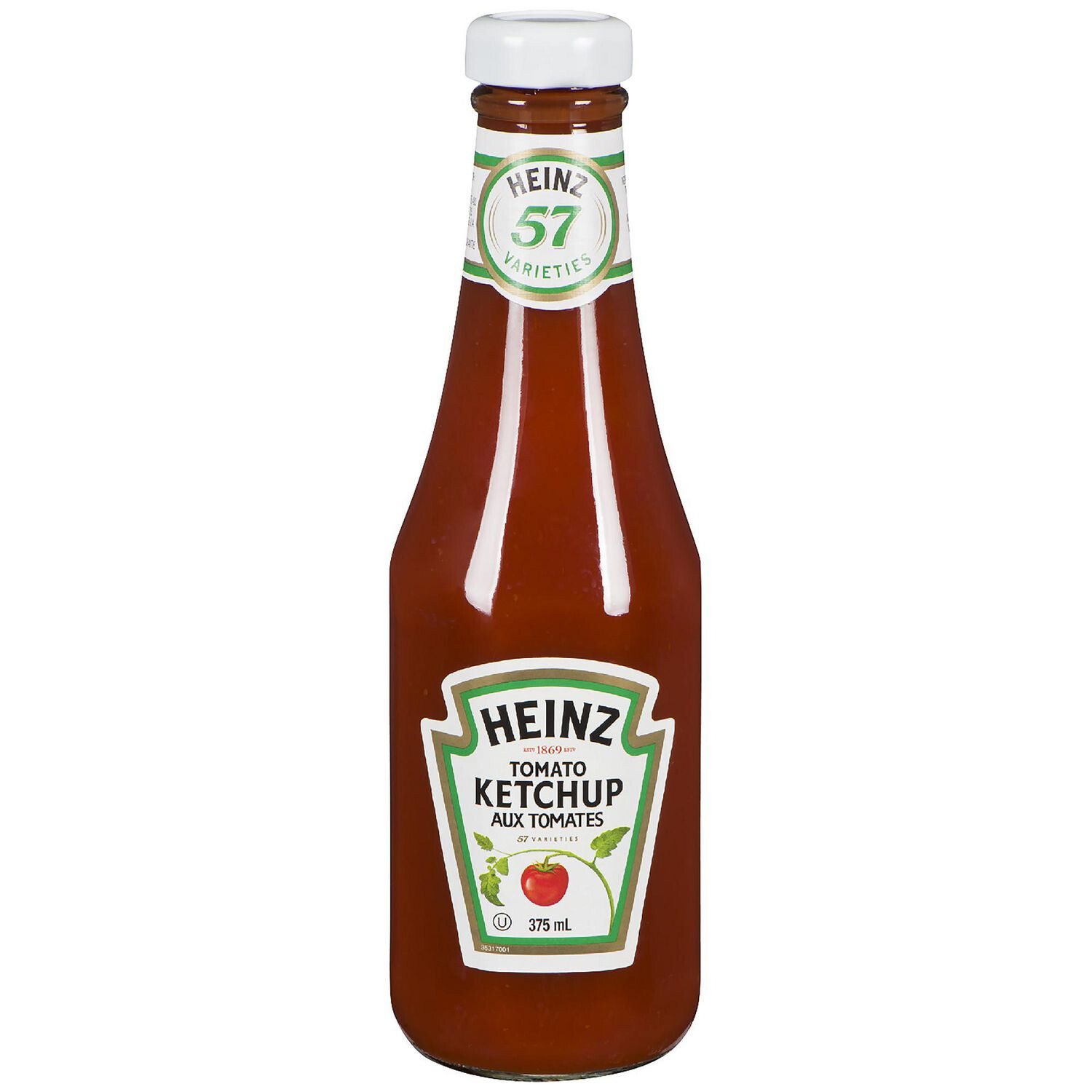 HEINZ KETCHUP Glass 375ml
