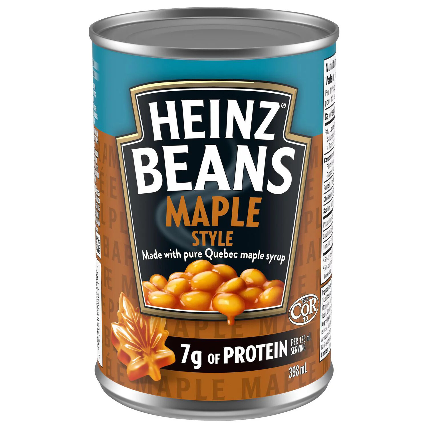 HEINZ MAPLE STYLE BEANS 398ml