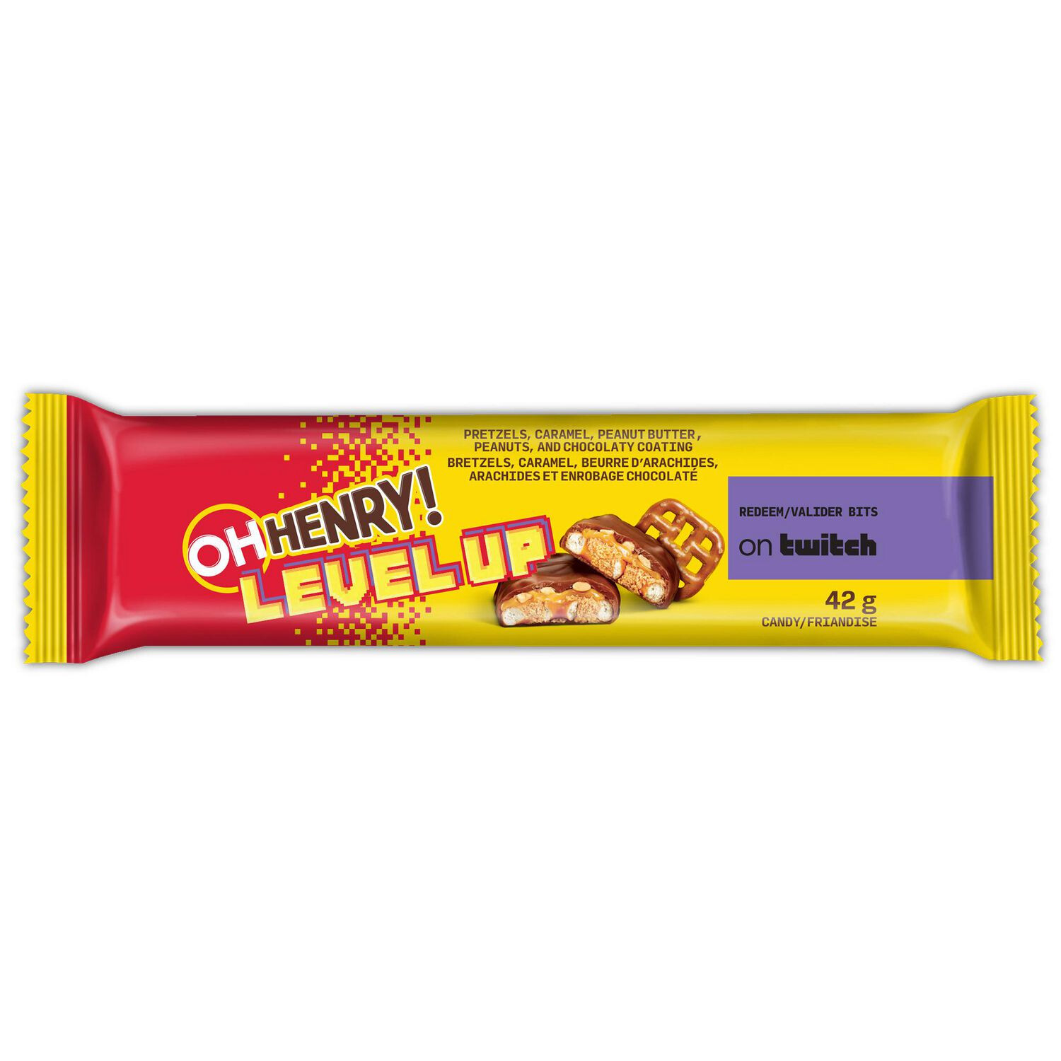 HERSHEY OH HENRY LEVEL UP 42g