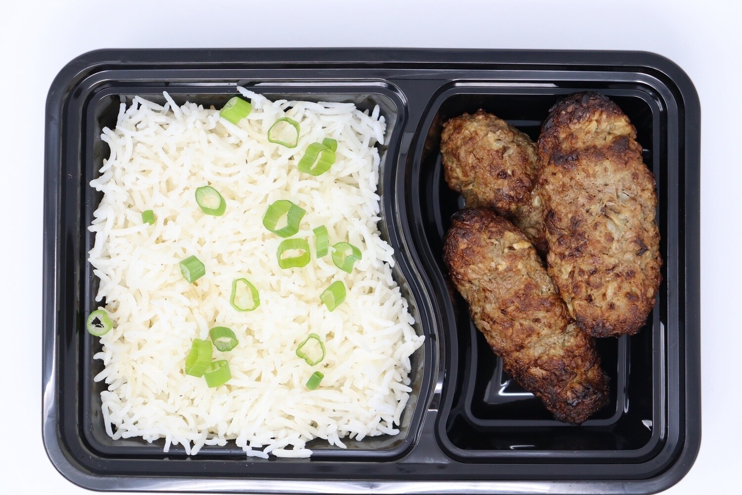 Deluxe Beef Kabab with Plain Rice