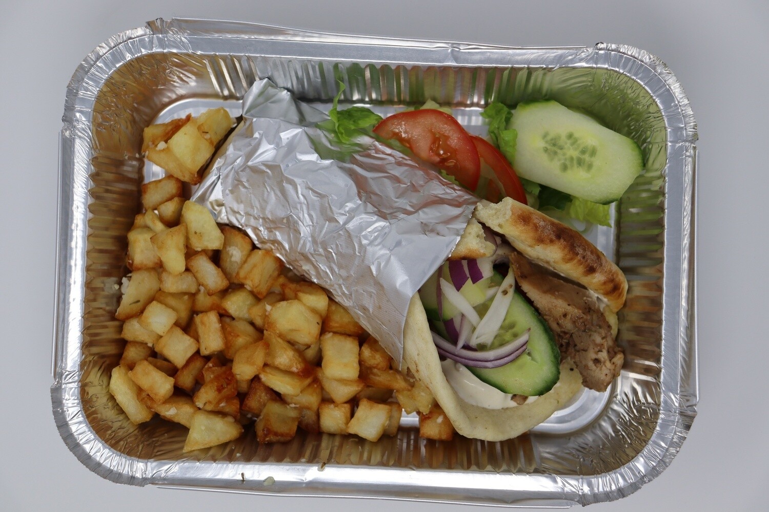 Chicken Shawarma Garlic Potato