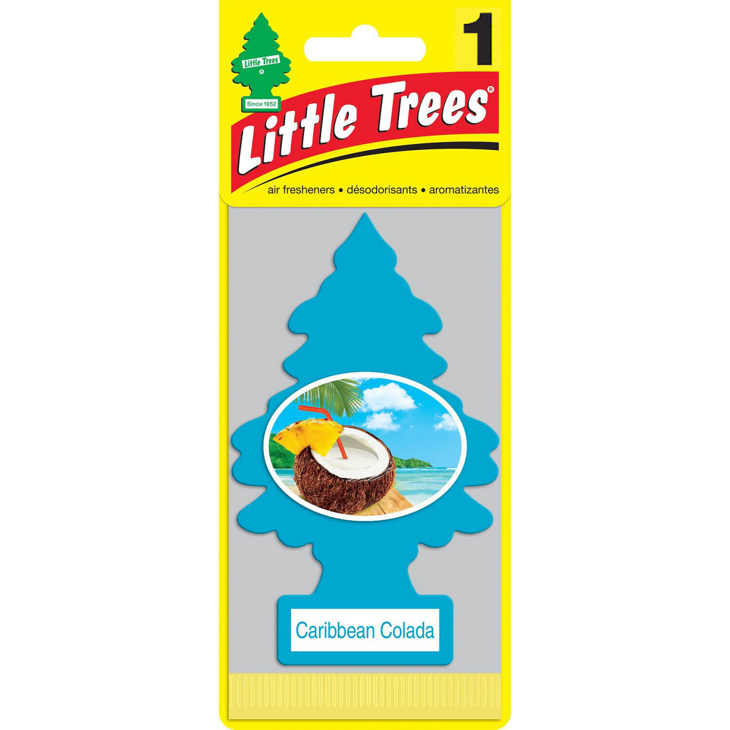 LITTLE TREES air freshener Caribbean Colada 1 count