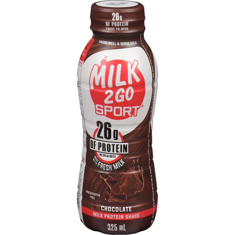 SAPUTO MILK 2 GO SPORT Chocolate 26g Protein 325ml