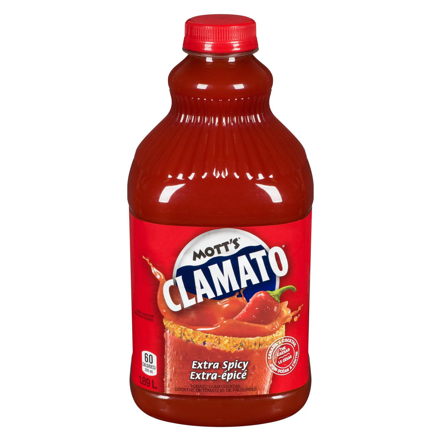MOTTS CLAMATO EXTRA SPICY TOMATO COCKTAIL 1.98 L