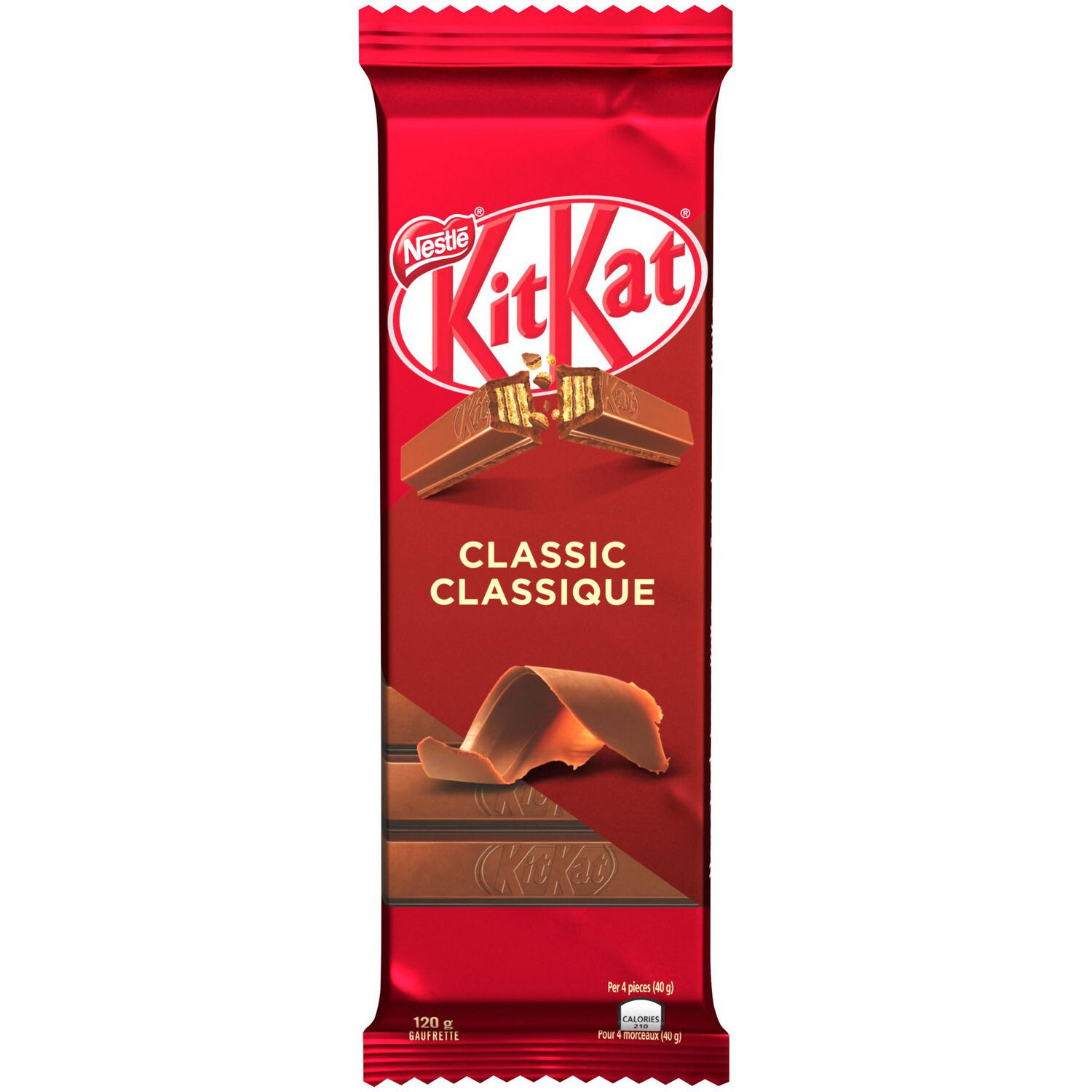 NESTLE KIT KAT CLASSIC WAFER BAR 120g