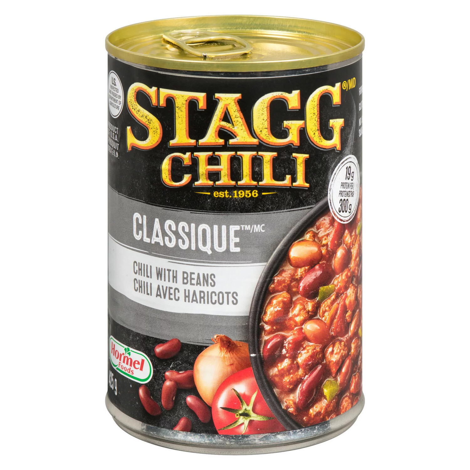STAGG CHILI CLASSIQUE CANNED CHILLI WITH BEANS 425g