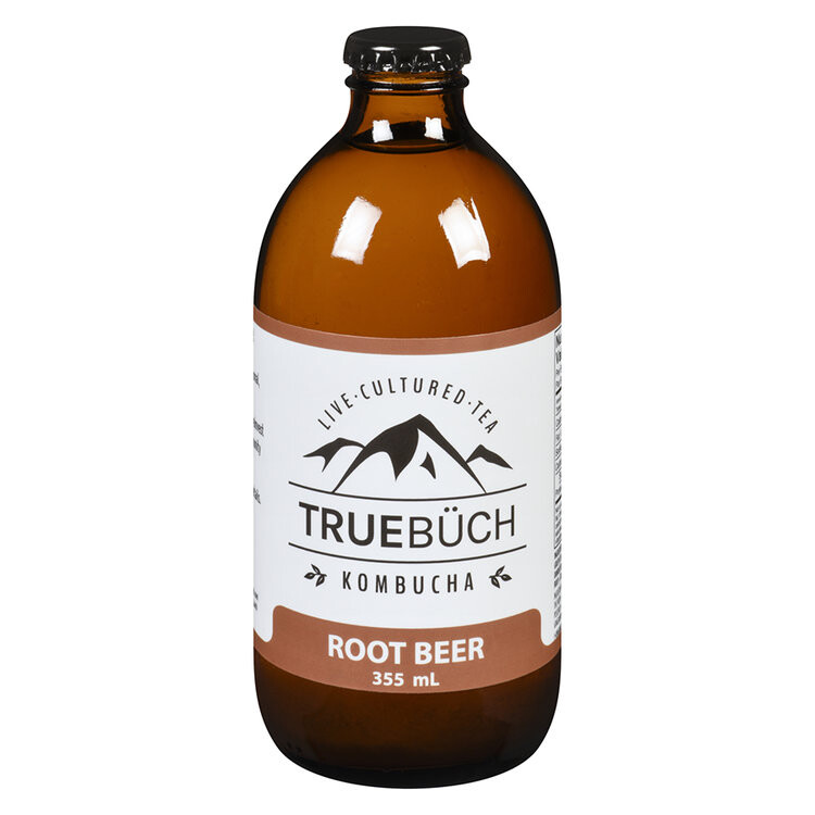 TRUEBUCH KOMBUCHA ROOT BEER 355ml