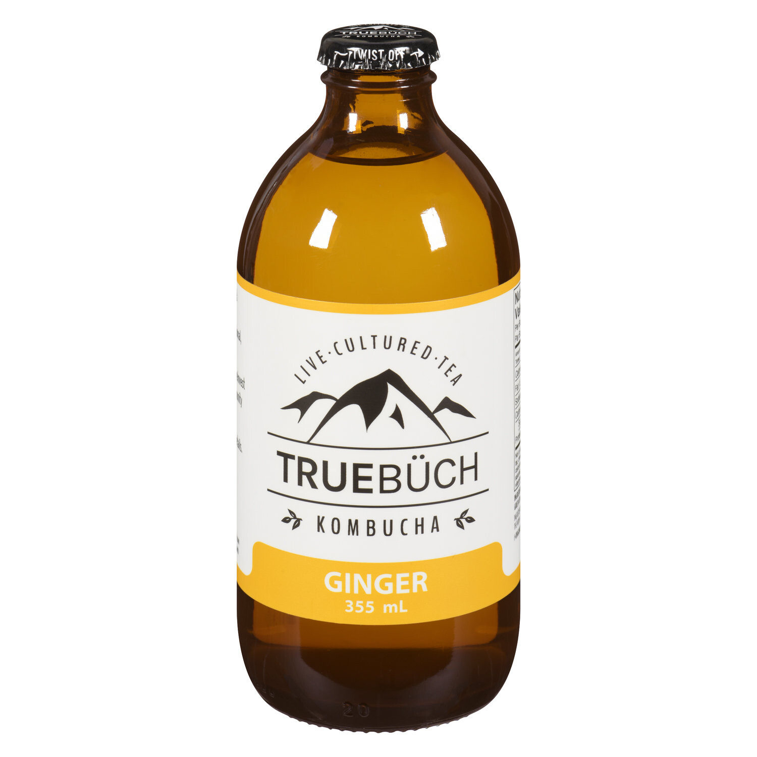 TRUEBUCH KOMBUCHA GINGER 355ml