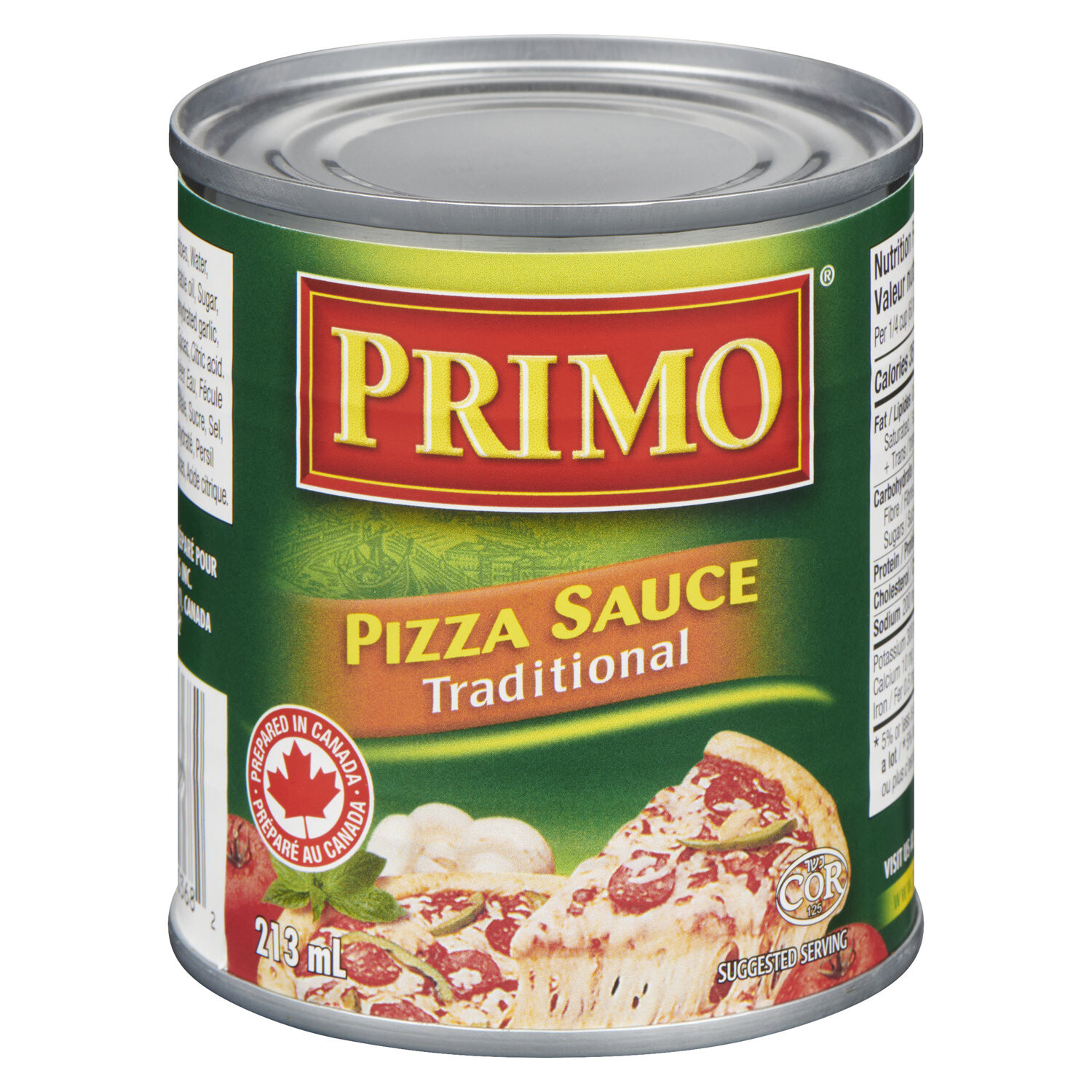 PRIMO PIZZA SAUCE TRADITIONAL 213ml