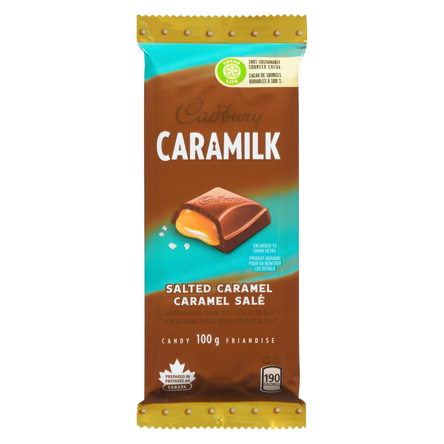 CADBURY CARAMILK SALTED CARAMEL 100g