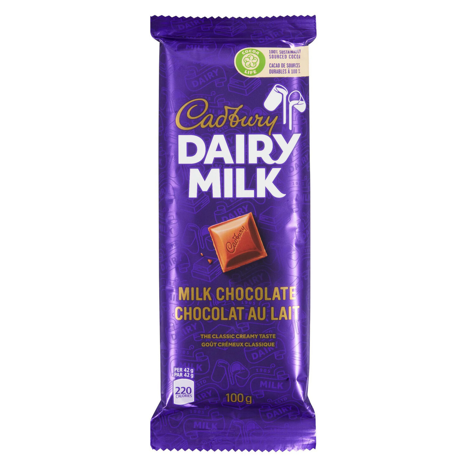 CADBURY DAIRY MILK CHOCOLATE 100g