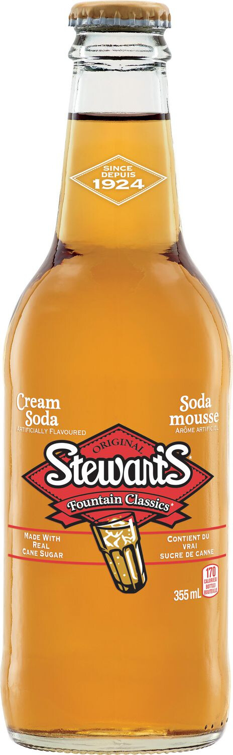 Stewarts Cream Soda Classic 355ml