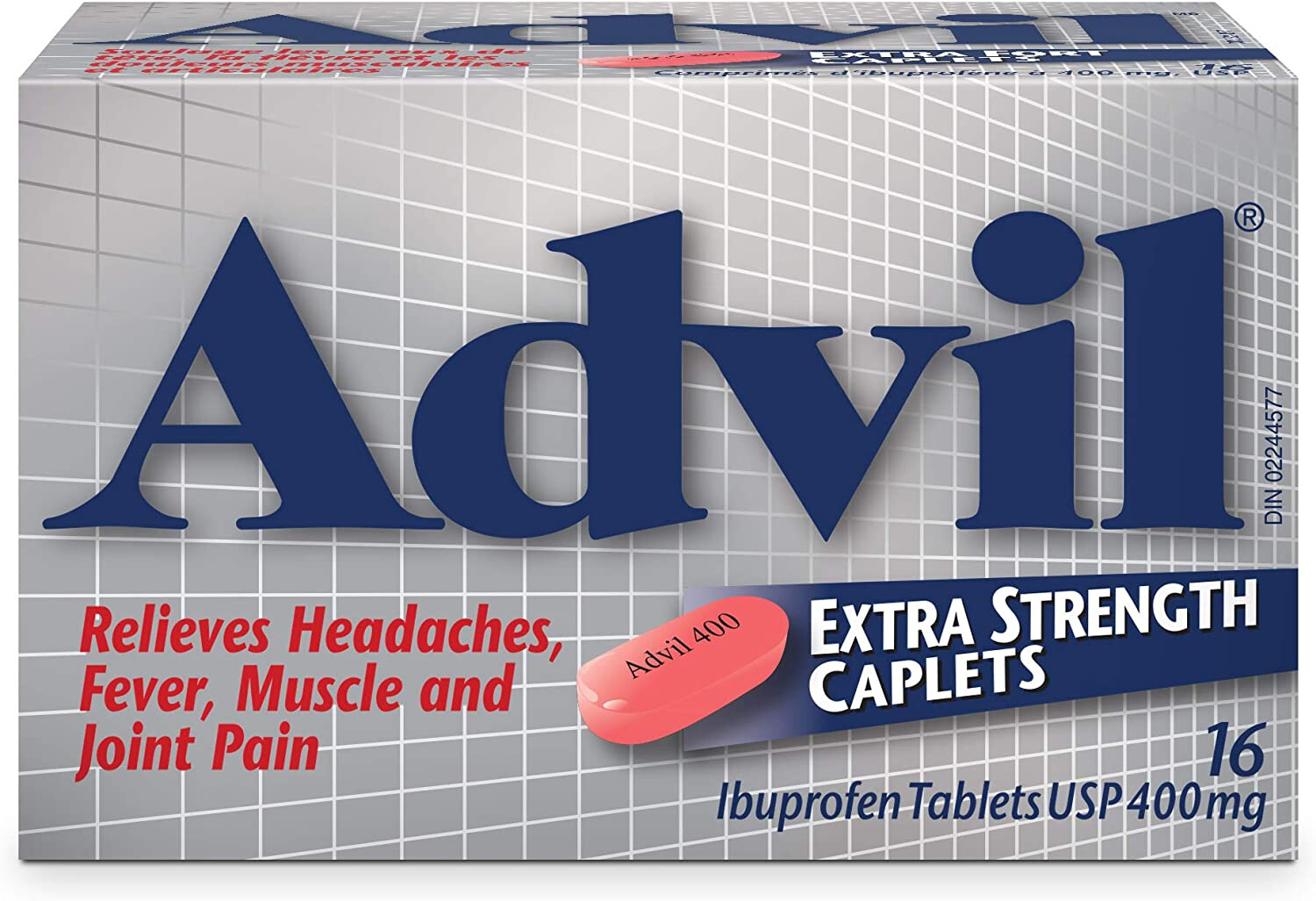 Advil Extra Strength 400mg 16 caplets
