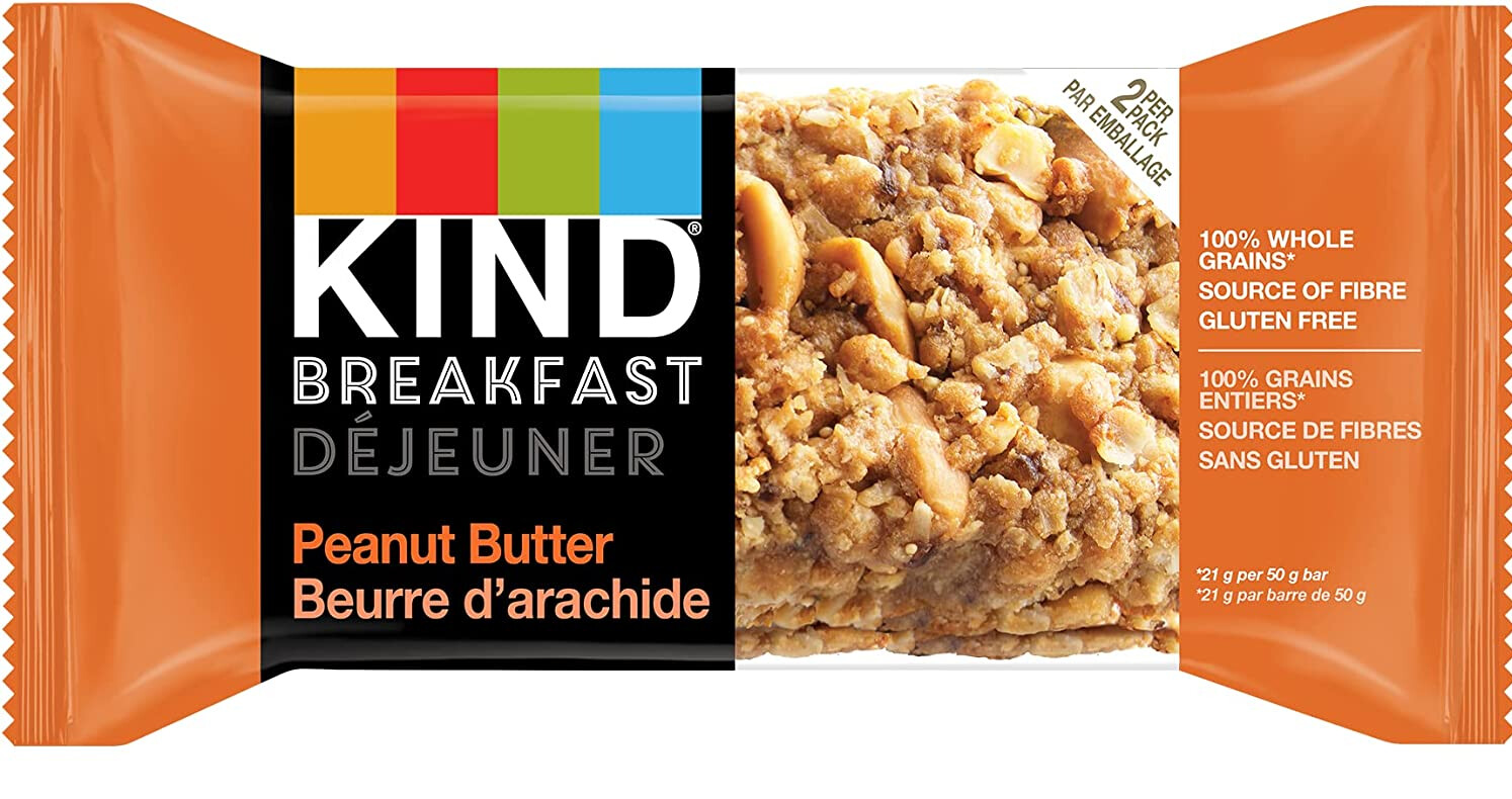KIND BAR BREAKFAST PEANUT BUTTER 50g