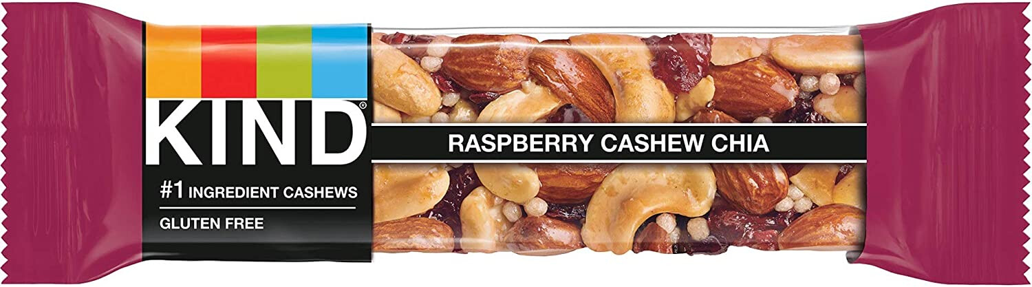 KIND BAR CASHEW RASPBERRY &amp; CHIA 40g