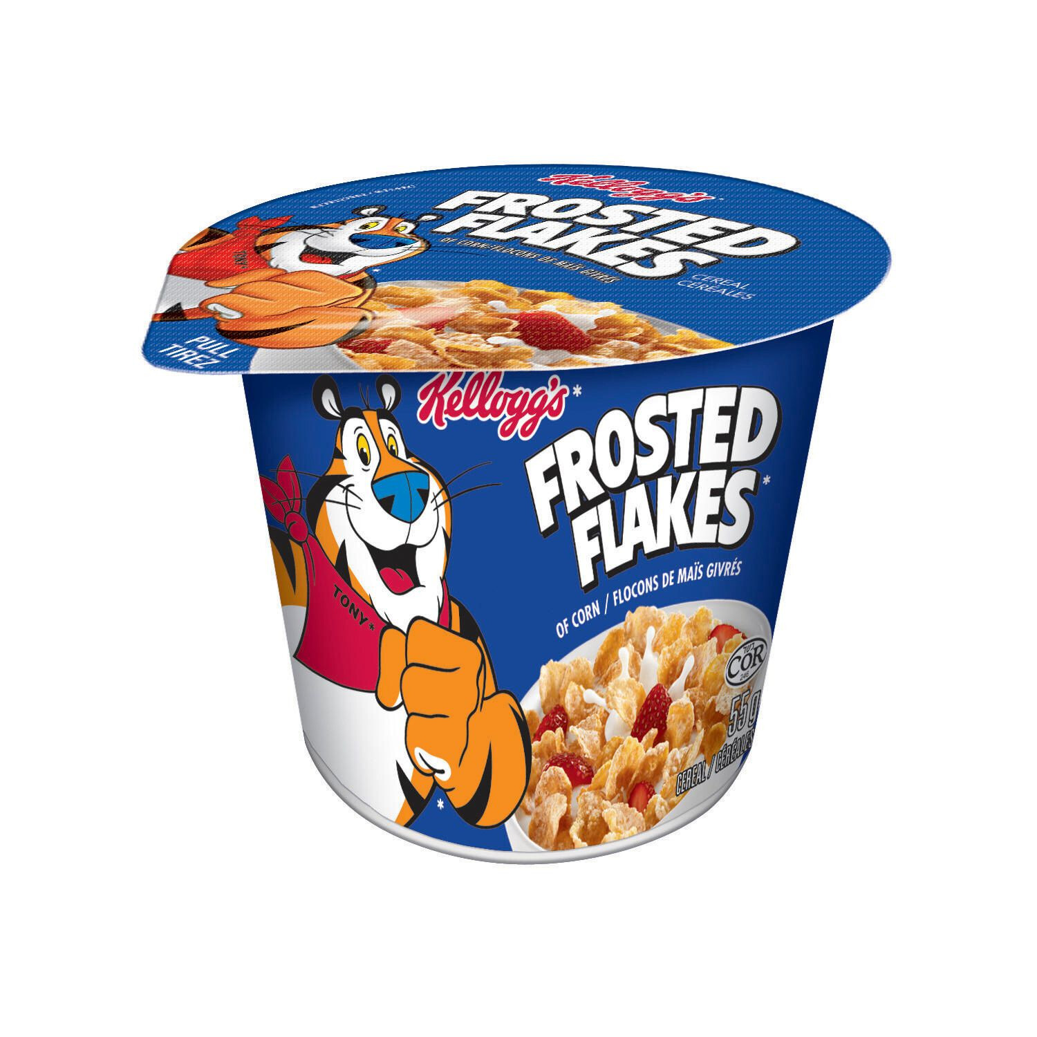 KELLOGG&#39;S FROSTED FLAKES CEREAL IN A CUP 55g
