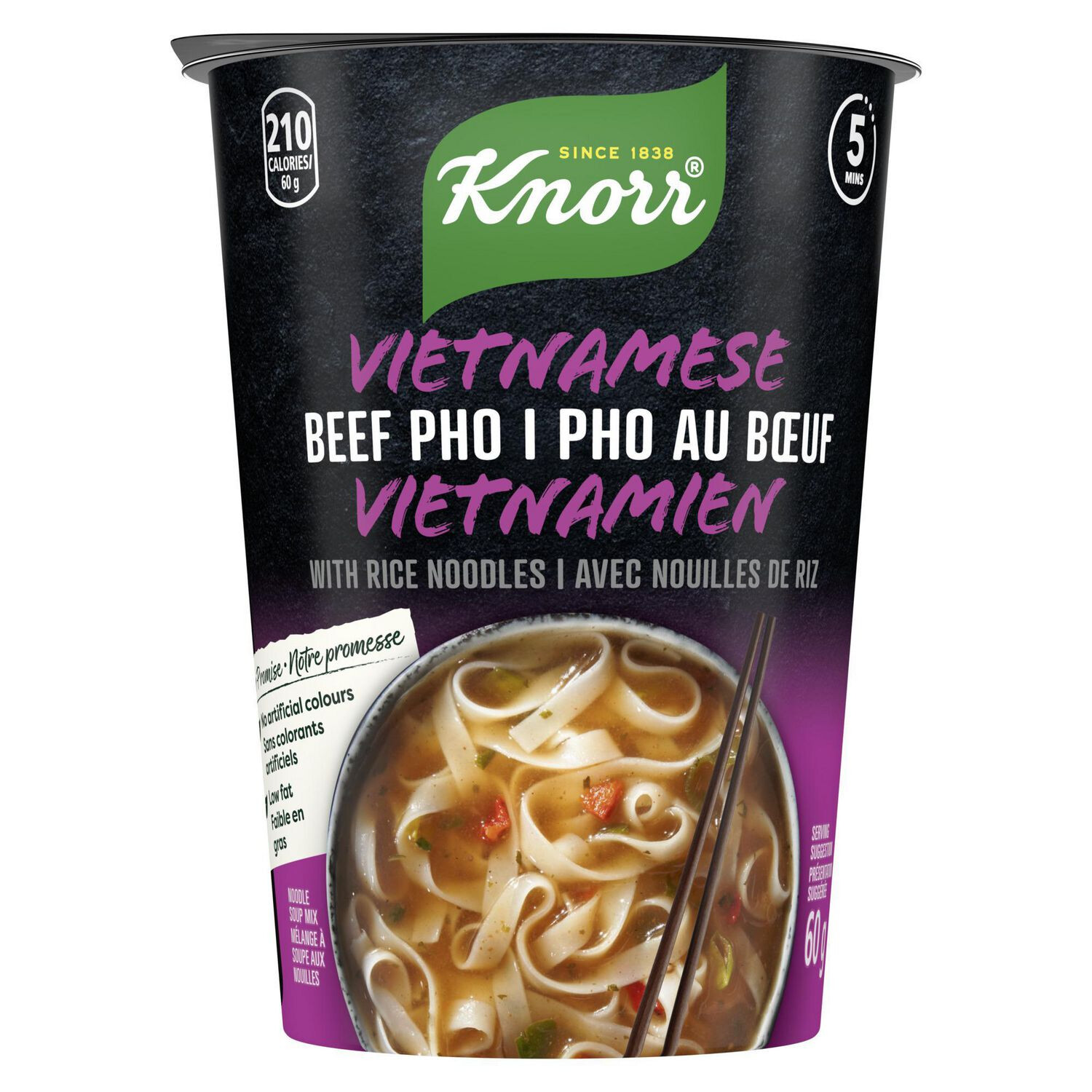 Knorr Vietnamese Beef Pho Rice Noodle Cup 60g