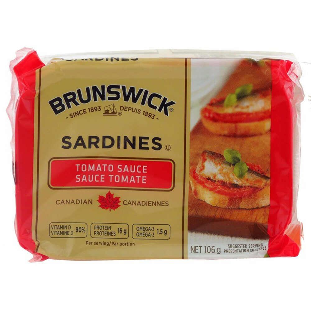 BRUNSWICK Sardines Tomato Sauce 106g