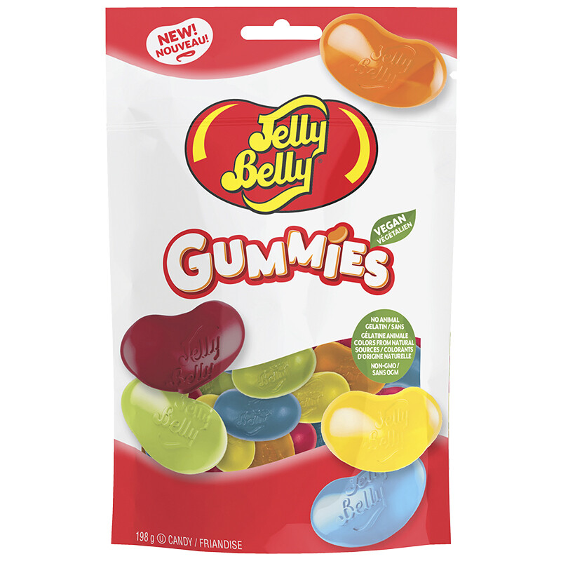 JELLY BELLY VEGAN ASSORTED GUMMIES 198g