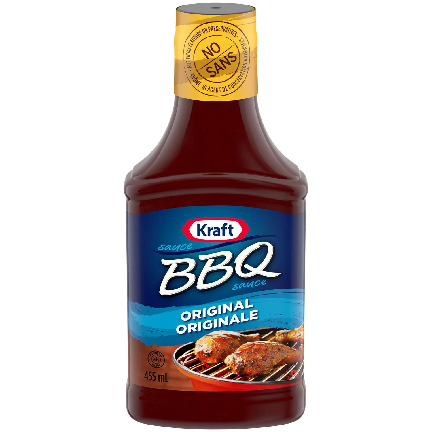 KRAFT BBQ SAUCE ORIGINAL 455ml