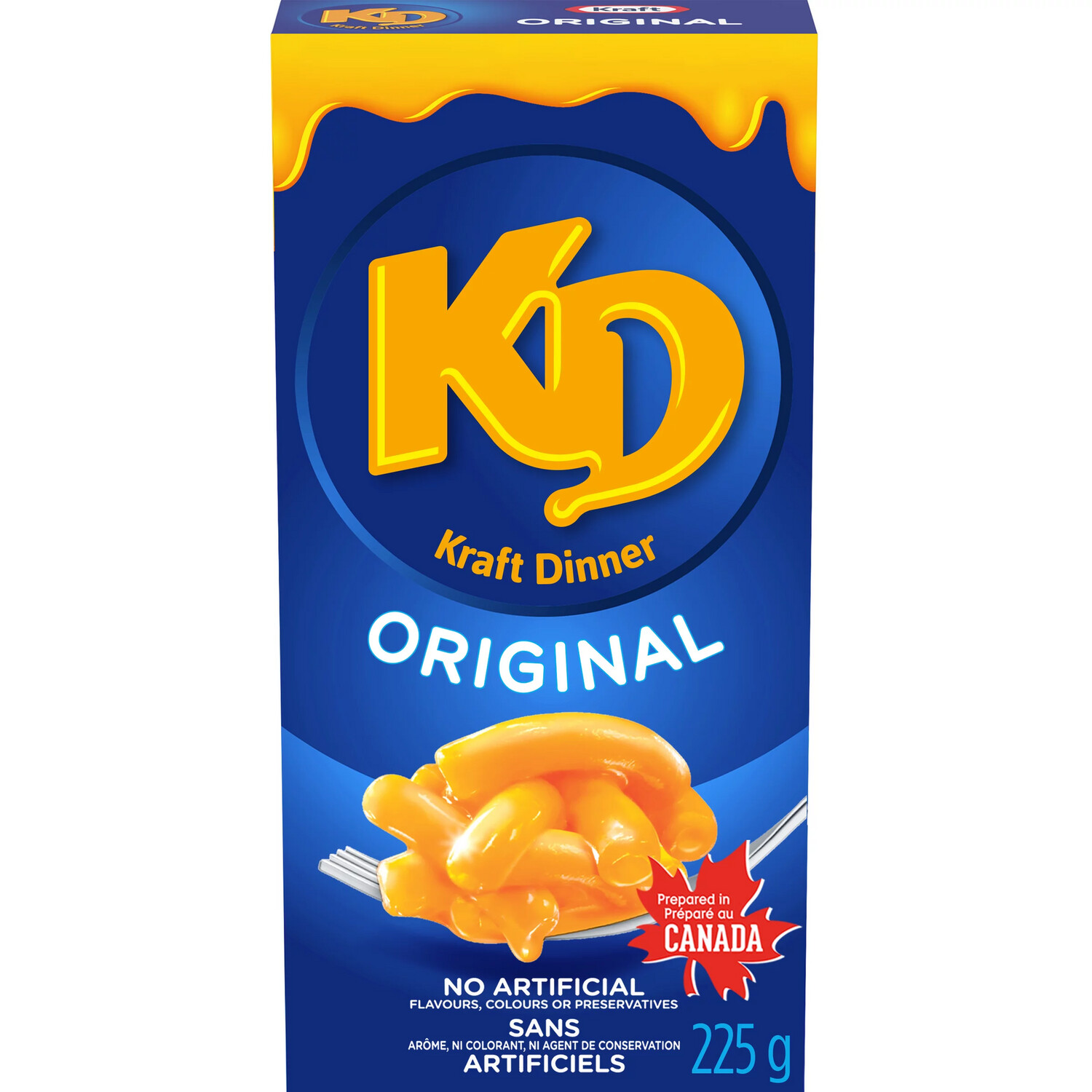 Kraft Dinner Original Macaroni &amp; Cheese 225g