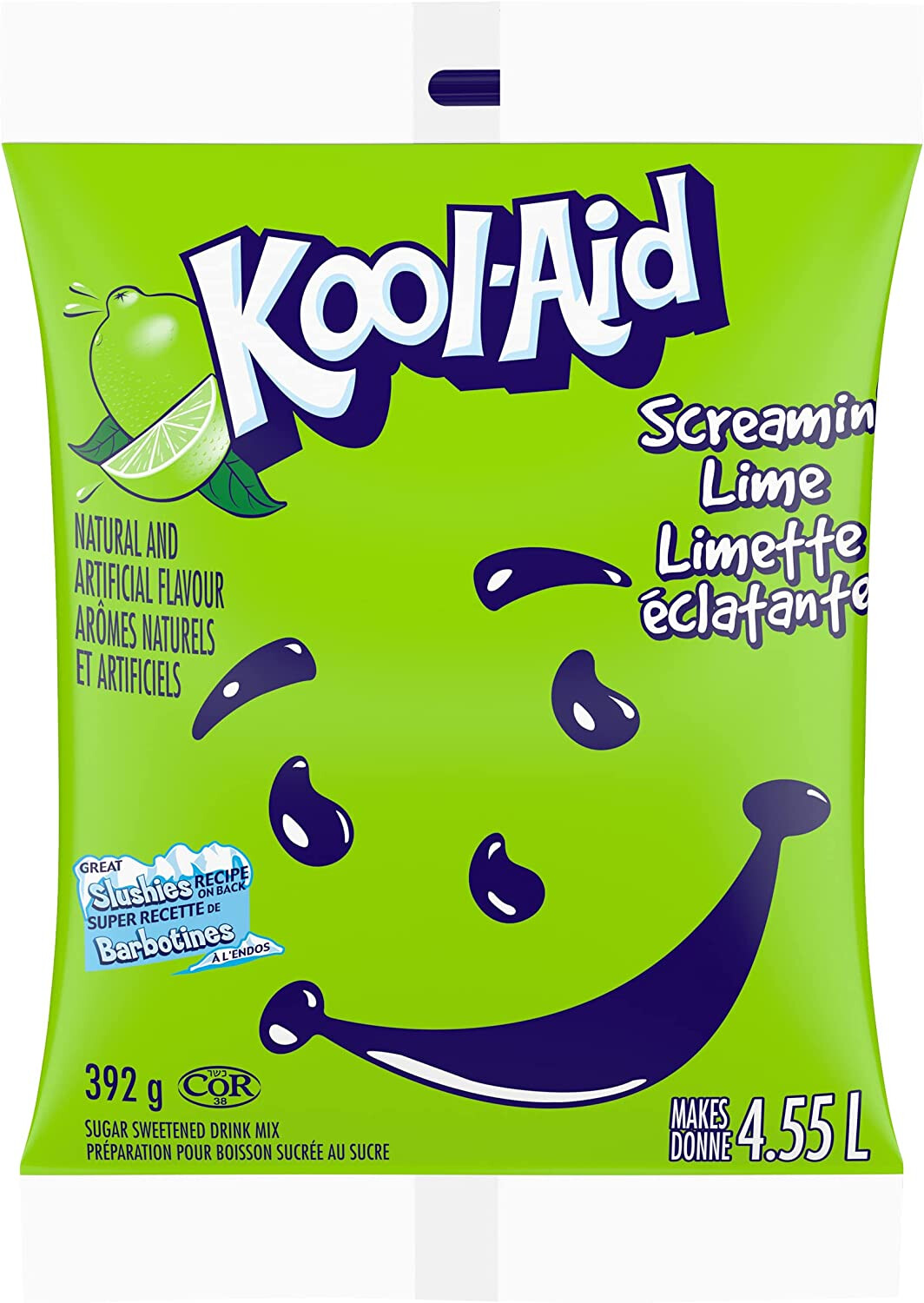 Kool Aid Screaming Lime Mix 392g