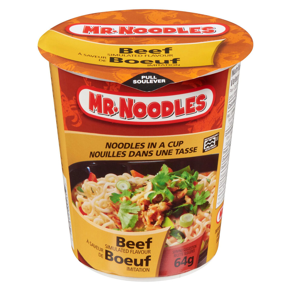 MR. NOODLES BEEF CUP 64g