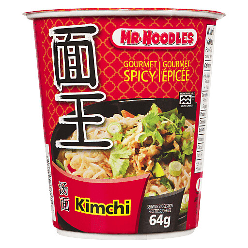 MR. NOODLES KIMCHI G Spicy 64g