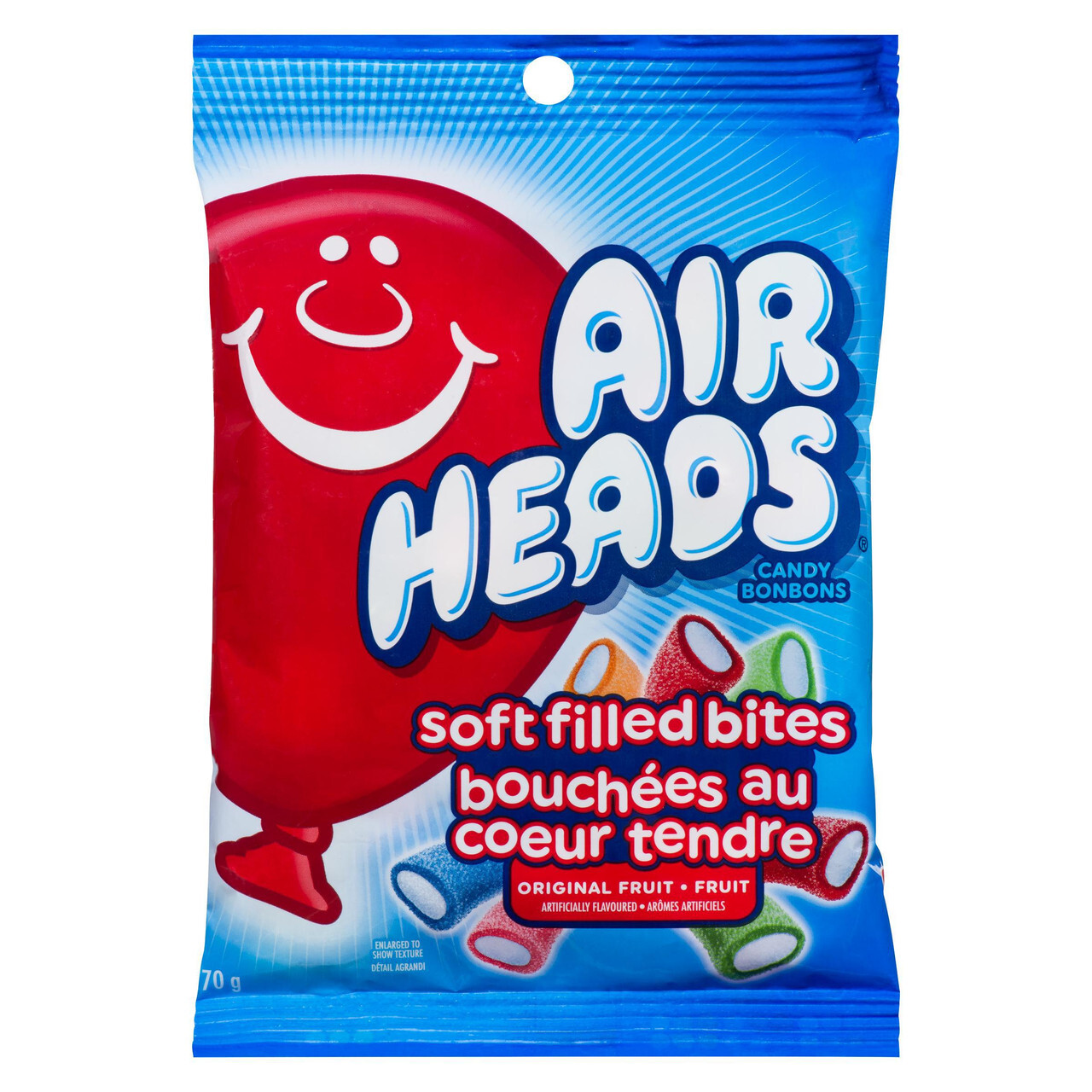 AIR HEADS Soft Filled Candy 170g