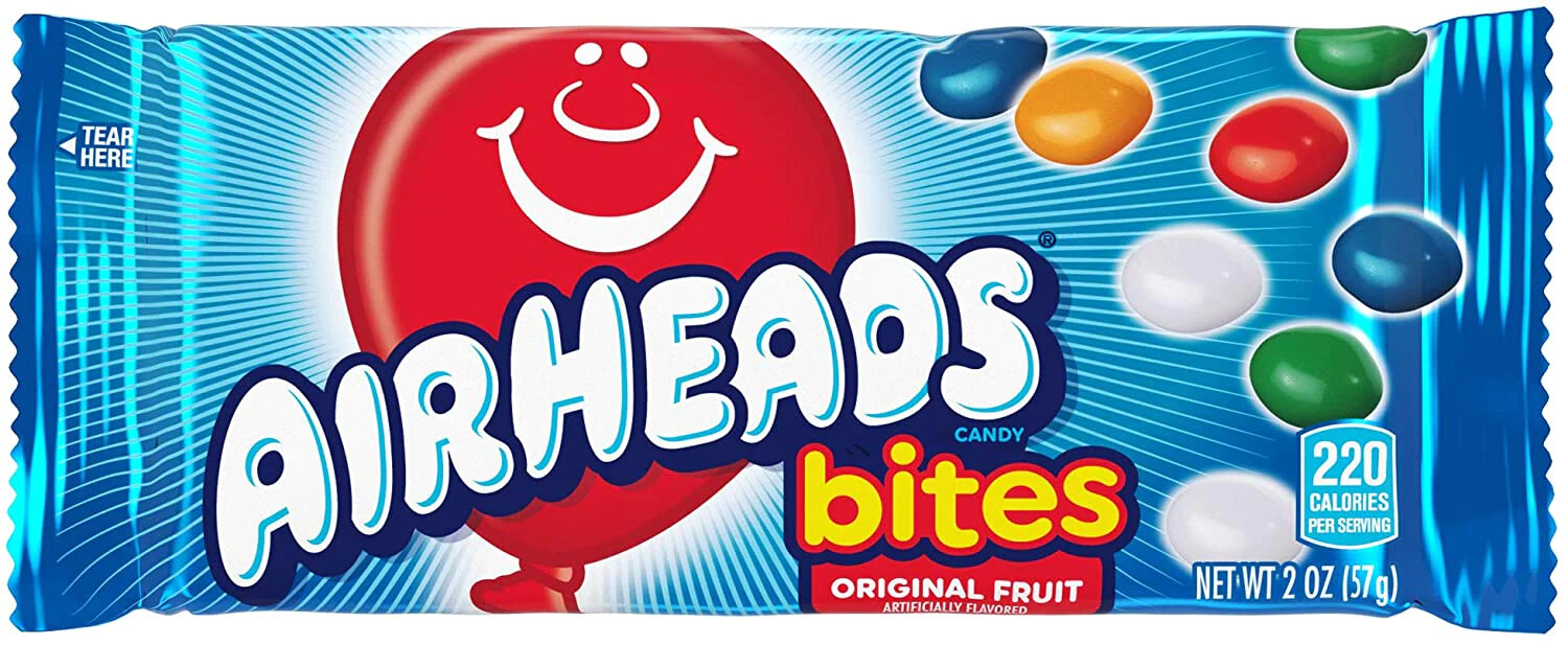 AIRHEADS bites original fruit 57g