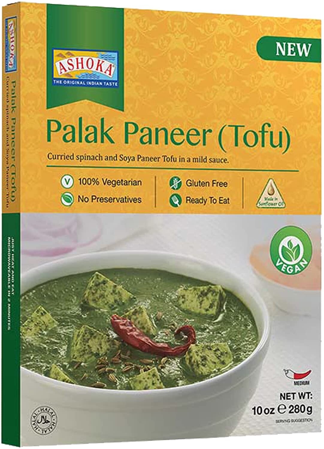 ASHOKA RTE PALAK Paneer TOFU 280G