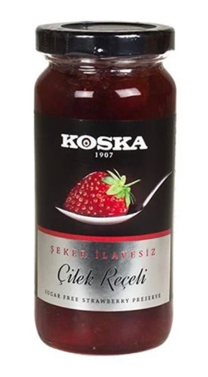 KOSKA NO SUGAR ADDED Strawberry Jam 290G