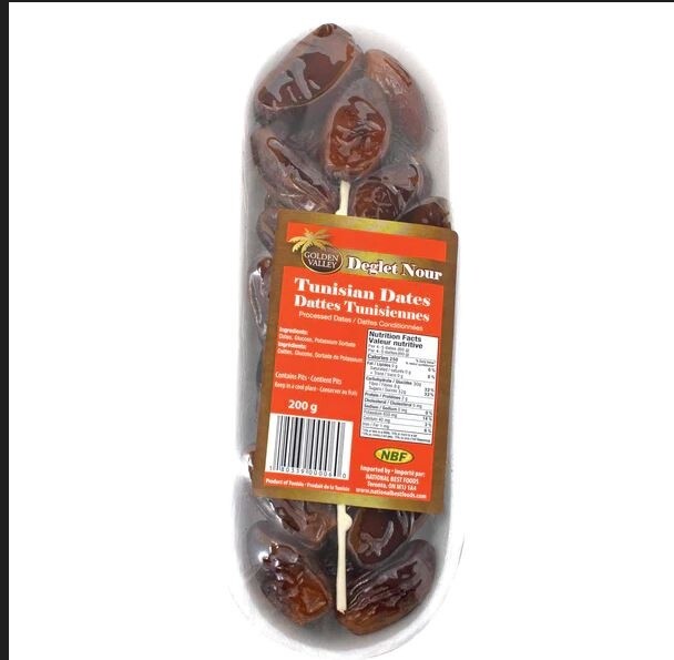 Tunisian Deglet Dates GV 200g