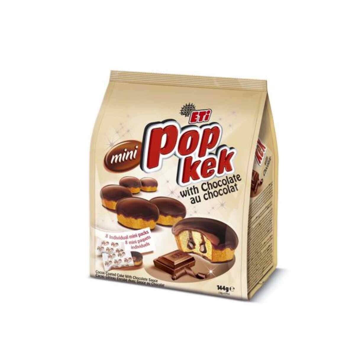 ETI mini Pop Kek Chocolate 144g