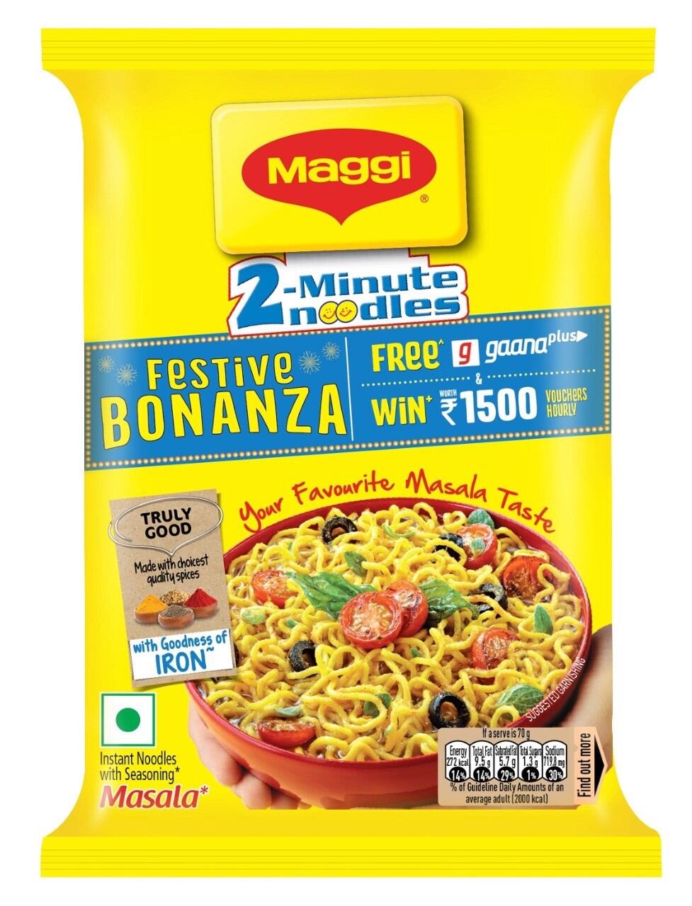 Maggi Festive BONANZA Noodle 70g