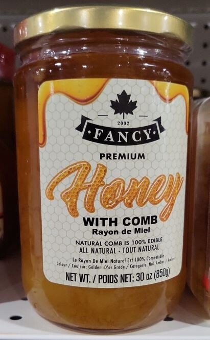 FANCY HONEY W COMB 850g