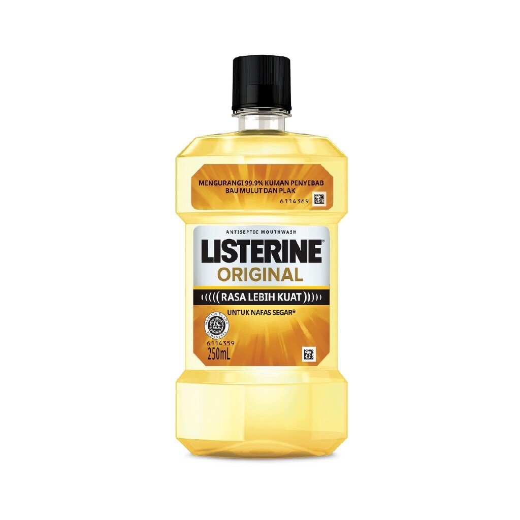LISTERINE ORIGINAL MOUTHWASH 250ml
