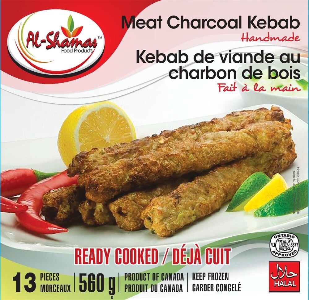 Al Shams Meat Charcoal Kebab 560g