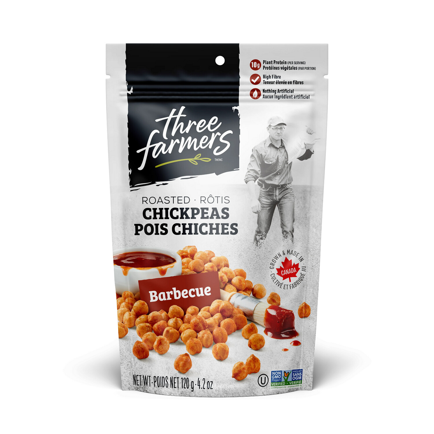 TREE FARMERS Barbecue Roasted Chickpeas 120g