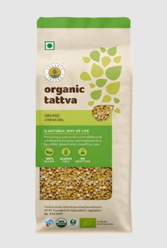 Organic tattva CHANA DAL Lentil 4Lb