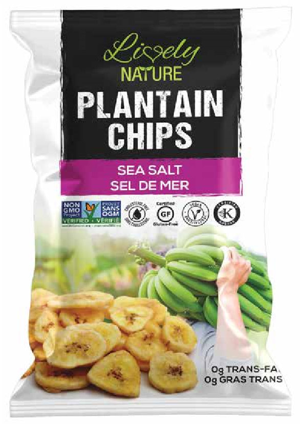 Sea Salt Plantain Banana Chips 85g