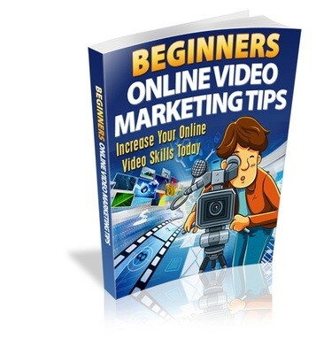 Beginner's Online Video Marketing Tips