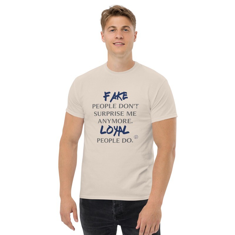 "Fake People" Men T-Shirt