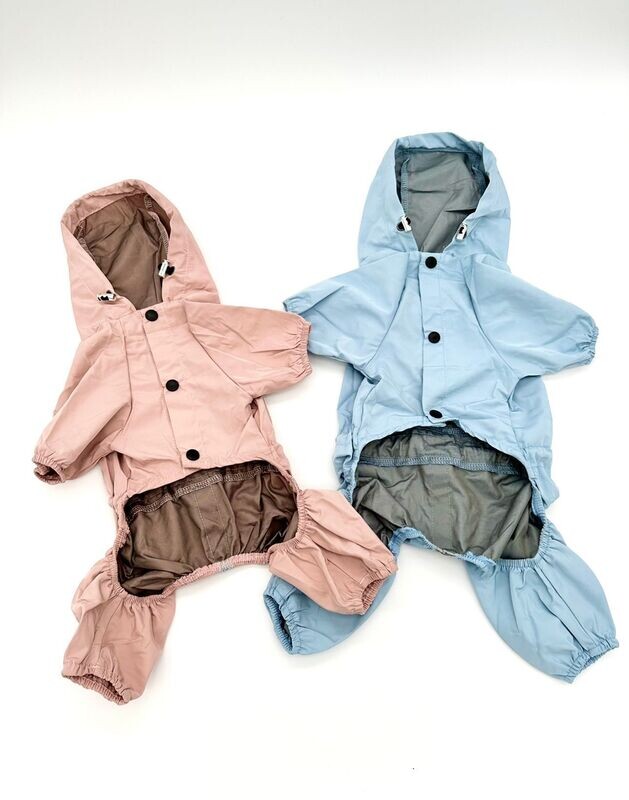 Windproof City Suit: "POWDER BLUE"